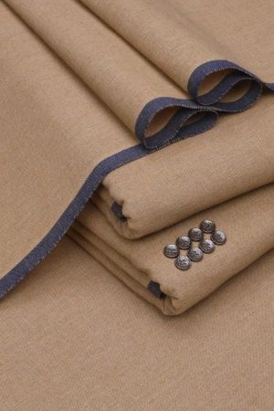 Camel Brown Kamalia Khaddar – Style of Sense