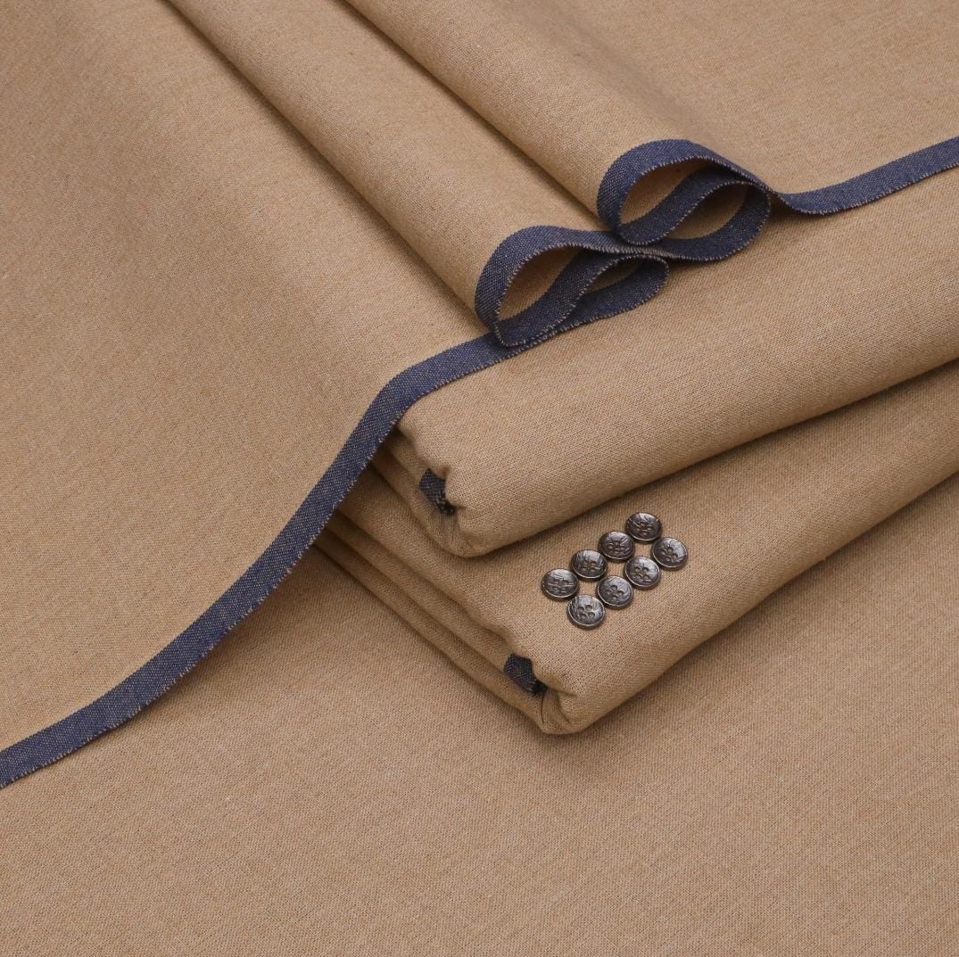 Camel Brown Kamalia Khaddar – Style of Sense