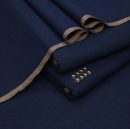 Navy Blue Kamalia Khaddar for Men – Original Unstitched Fabric from Kamalia Khaddar House