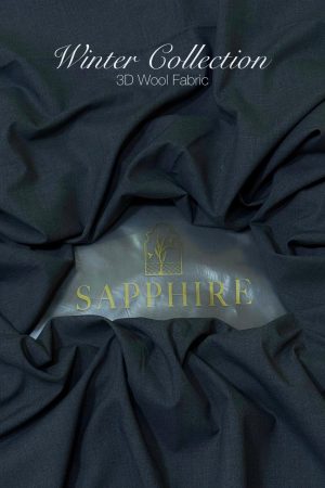 Sapphire Mens Dark Gray Unstitched Fabric 100% Soft 3D Wool – Men of Sapphire Luxury Collection