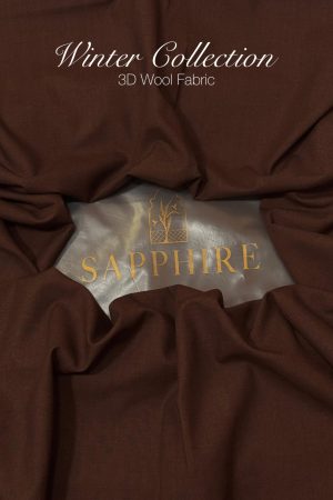 Sapphire Mens Brown Unstitched Fabric 100% Soft 3D Wool – Men of Sapphire Luxury