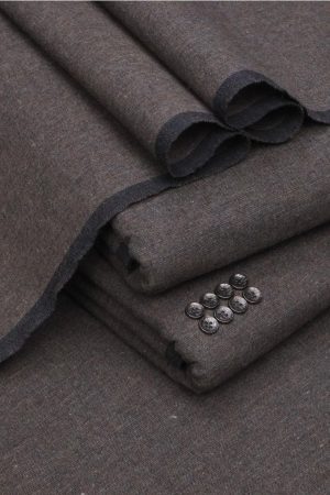 Dark Brown Kamalia Khaddar for Men – Original Unstitched Fabric from Kamalia Khaddar House