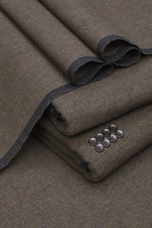 Brown Kamalia Khaddar for Men – Original Unstitched Fabric from Kamalia Khaddar House