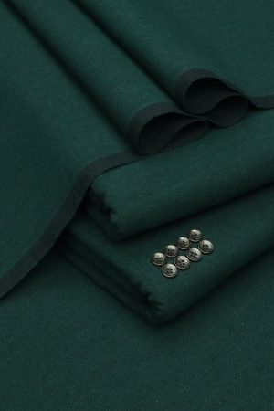 Dark Green Kamalia Khaddar for Men – Original Unstitched Fabric from Kamalia Khaddar House