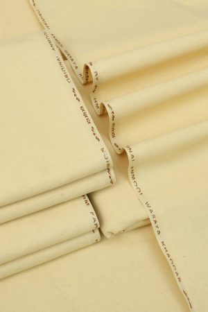 Yellowish Cream Khaddar Karandi for Men – Soft Winter Fabric
