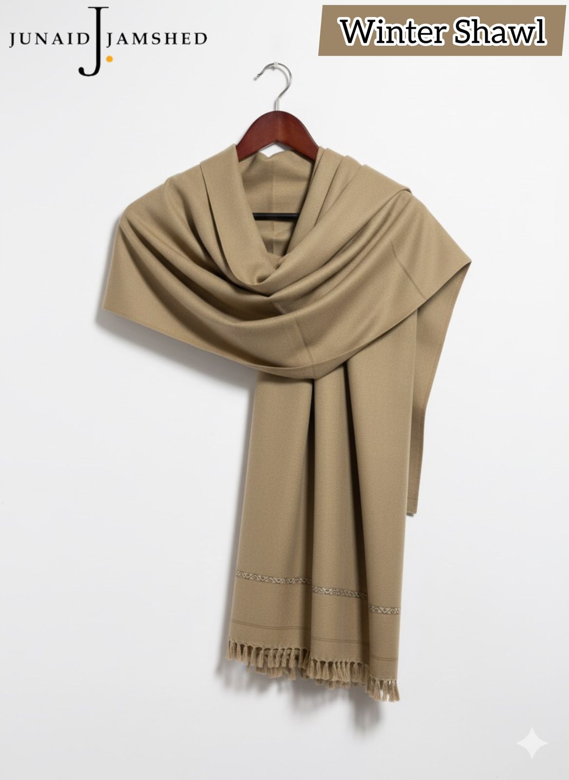 Light Brown Winter Shawl for Men – Mens Shawls Pakistan